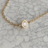 K18YG mini teacup diamond † bracelet